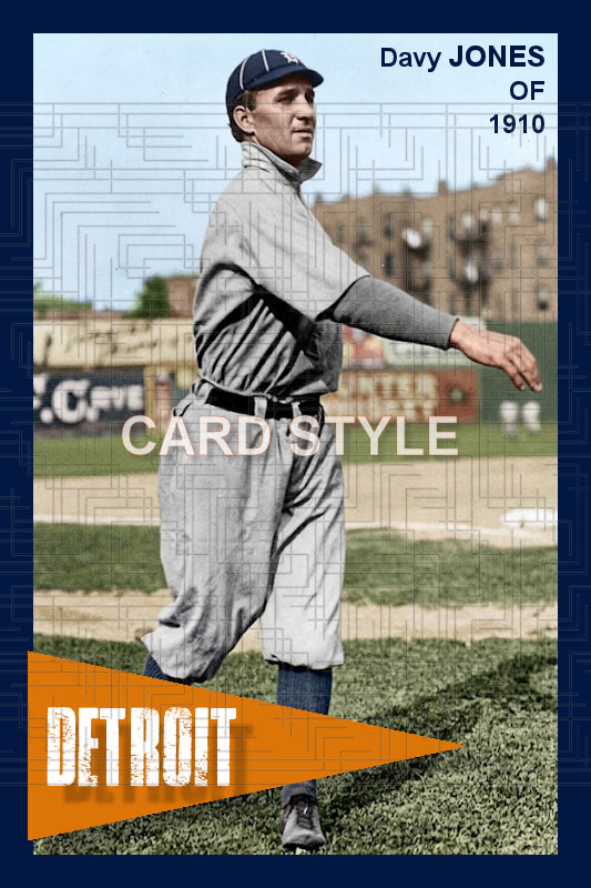 Davy Jones - 1910 Detroit Tigers - choose a size & style
