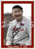 Dazzy Vance - 1933 St. Louis Cardinals - choose a size & style