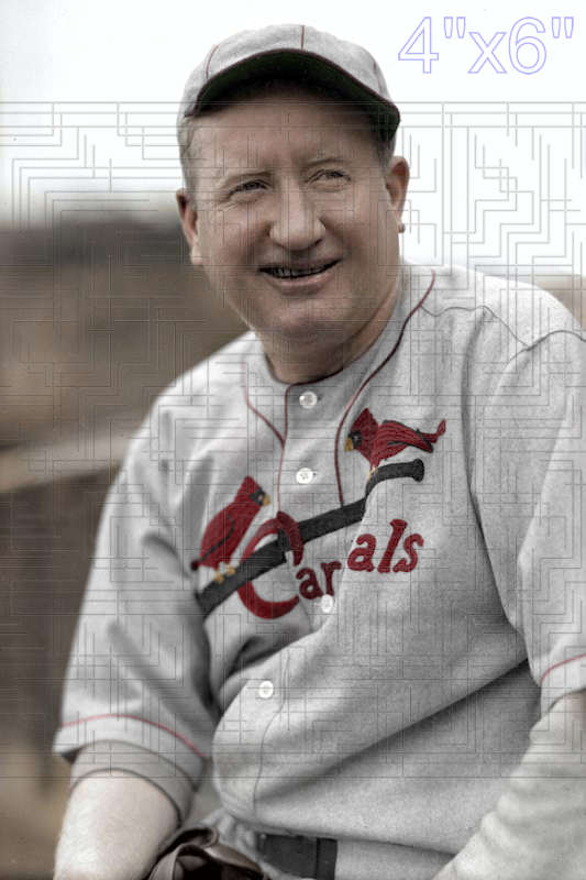 Dazzy Vance - 1933 St. Louis Cardinals - choose a size & style