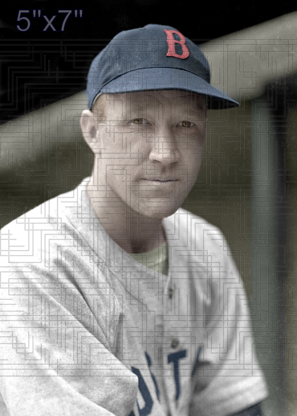 Dee Miles - 1943 Boston Red Sox - choose a size & style