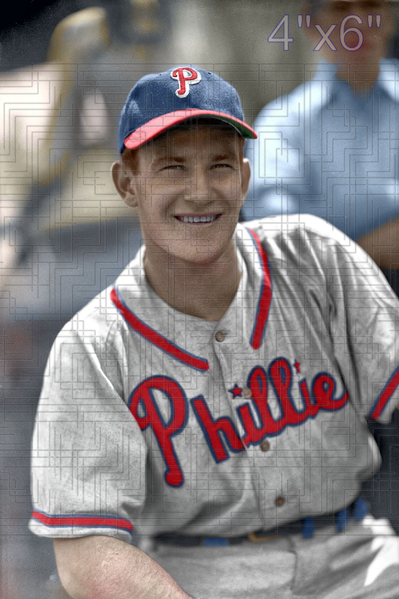 Del Ennis - 1946 Philadelphia Phillies - choose a size & style