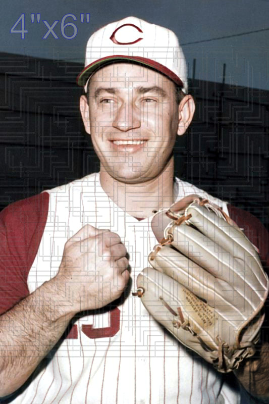 Del Ennis - 1959 Cincinnati Reds - choose a size & style