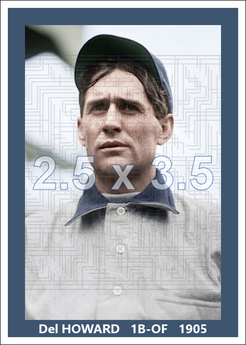Del Howard - 1905 Pittsburgh Pirates - choose a size & style