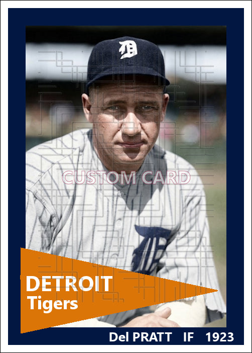 Del Pratt - 1923 Detroit Tigers - choose a size & style