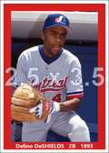 Delino DeShields - 1993 Montreal Expos - choose a size & style