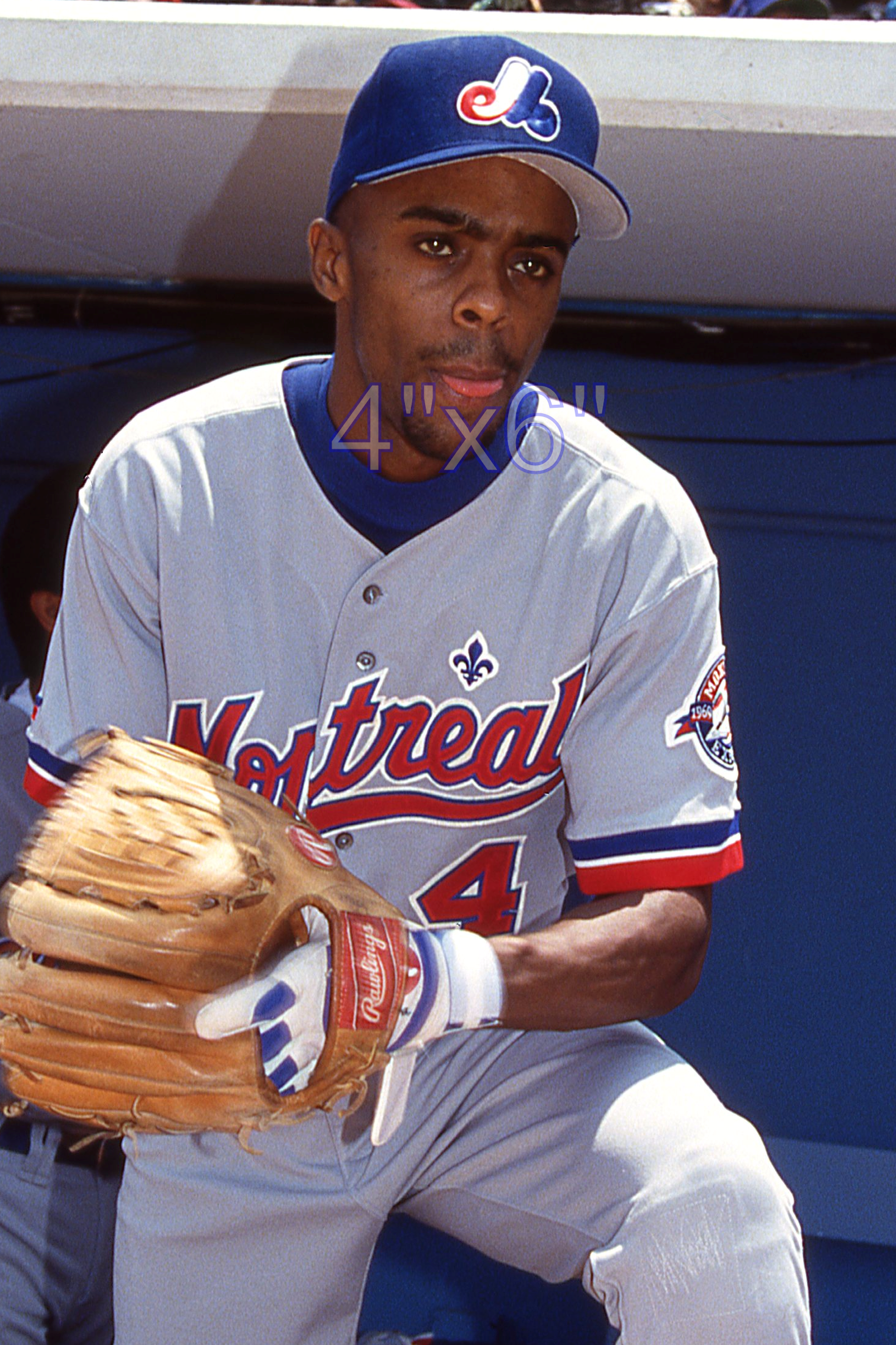 Delino DeShields - 1993 Montreal Expos - choose a size & style