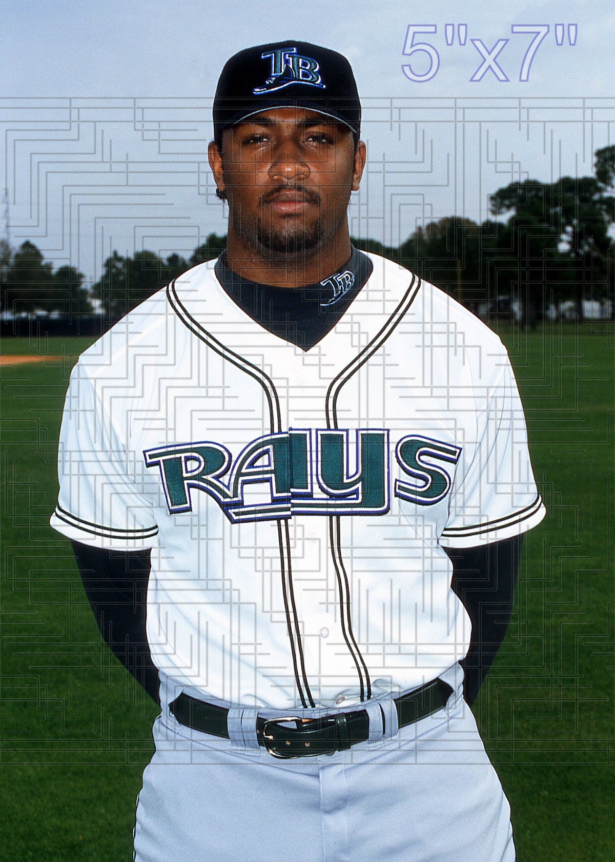 Delvin James - 2002 Tampa Bay Devil Rays - choose a size & style