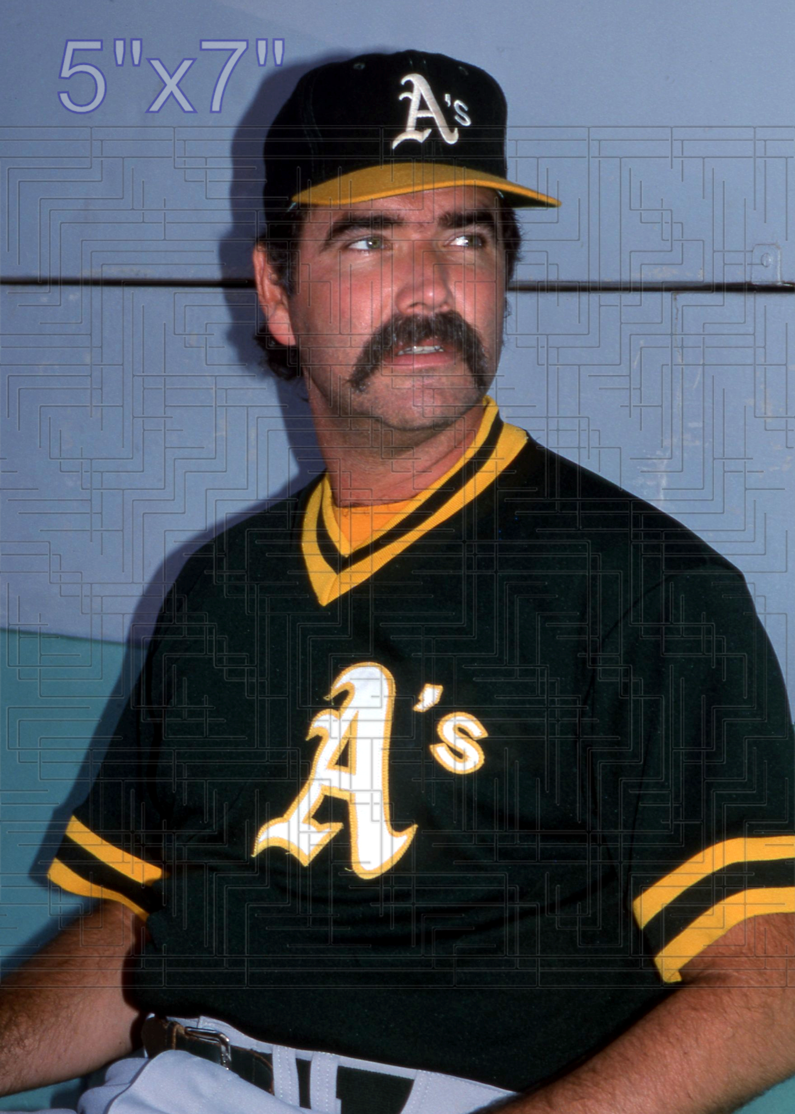 Dennis Lamp - 1987 Oakland Athletics - choose a size & style