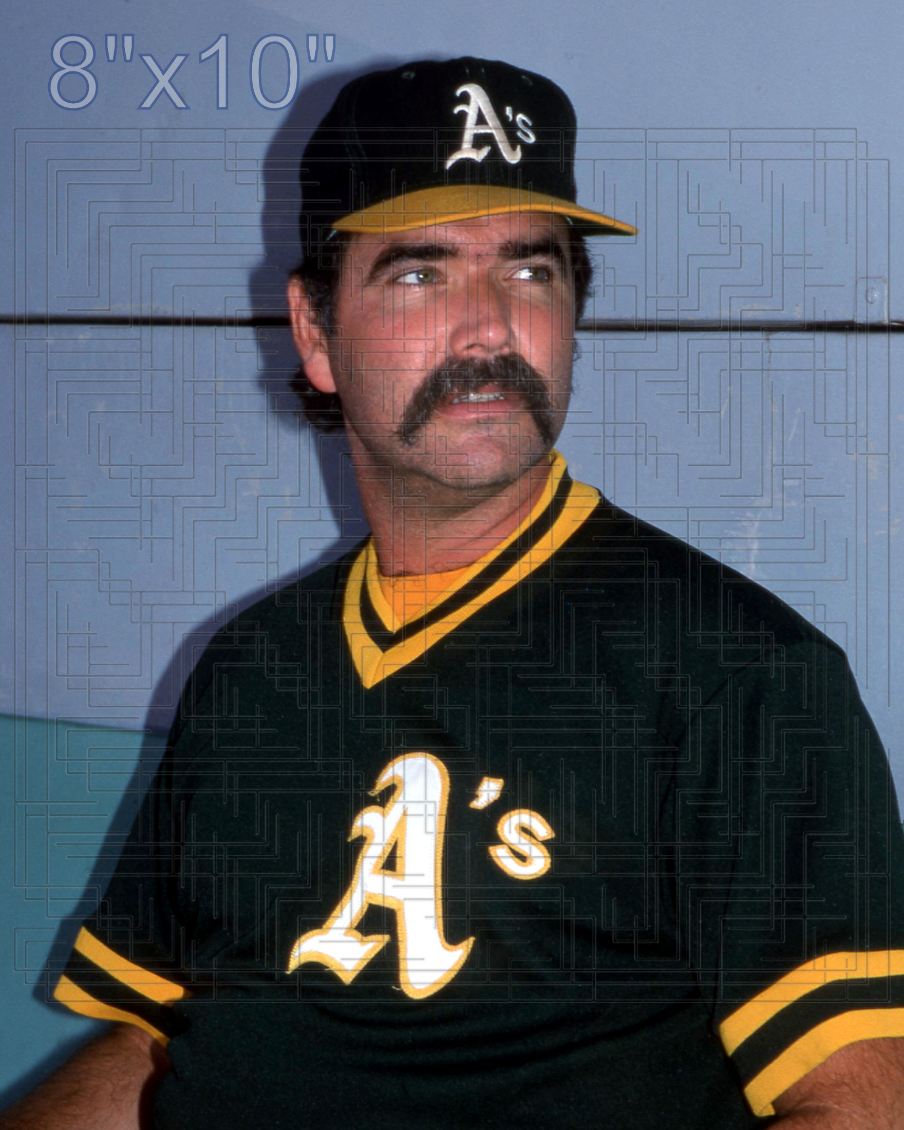 Dennis Lamp - 1987 Oakland Athletics - choose a size & style