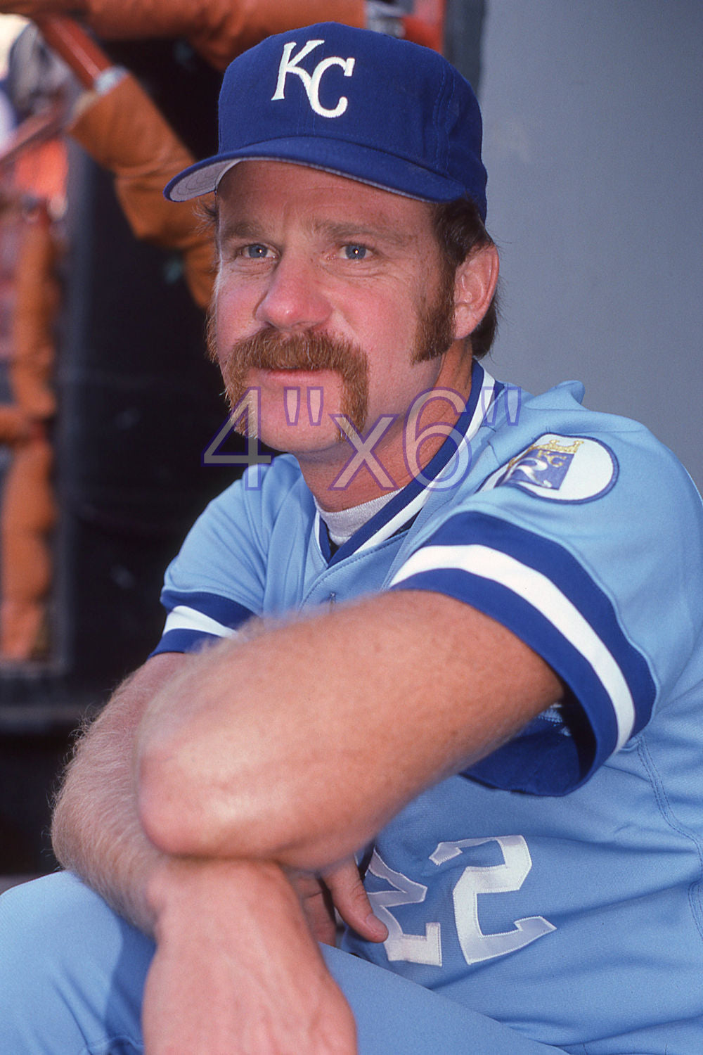 Dennis Leonard - 1986 Kansas City Royals - choose a size & style