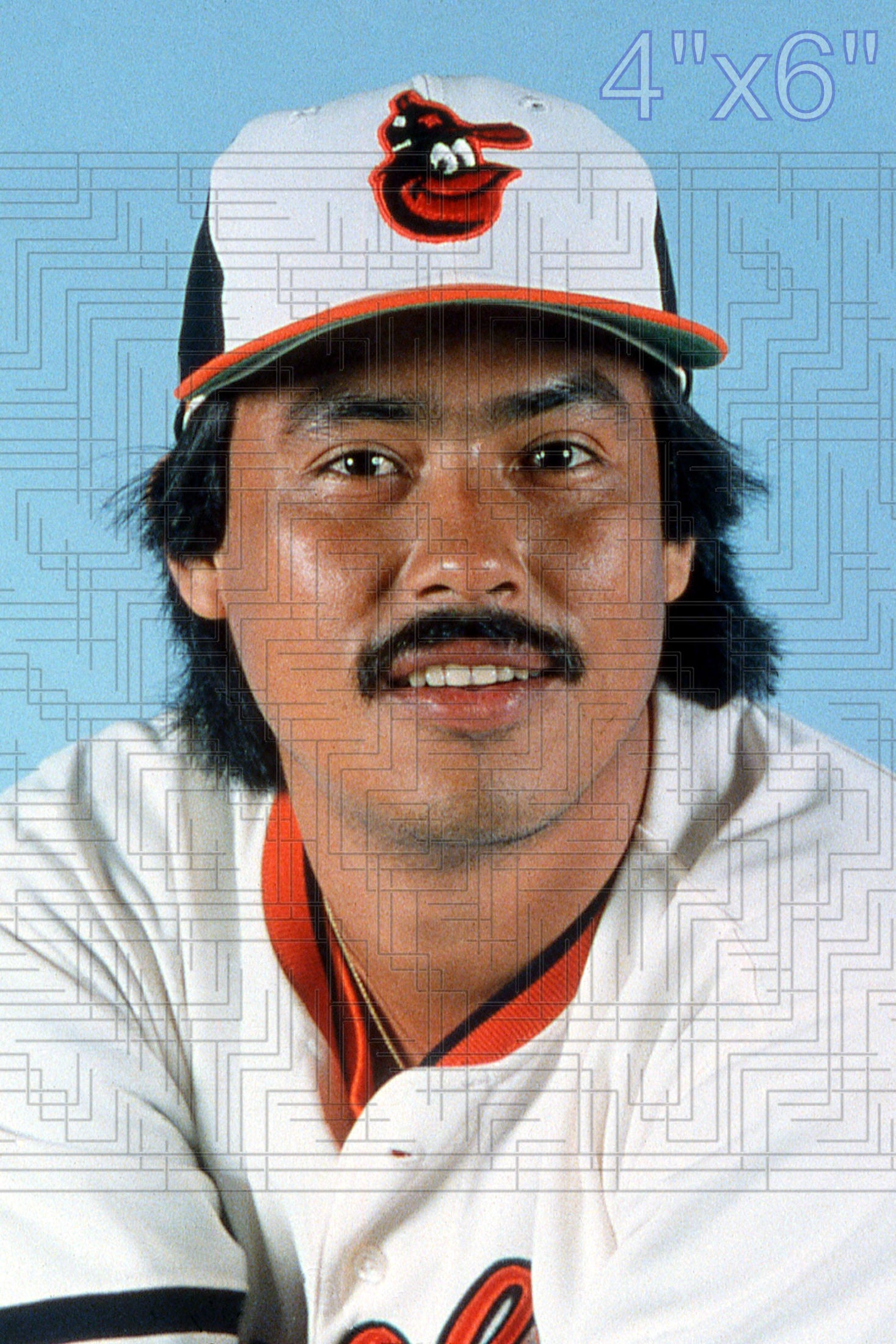 Dennis Martinez - 1982 Baltimore Orioles - choose a size & style