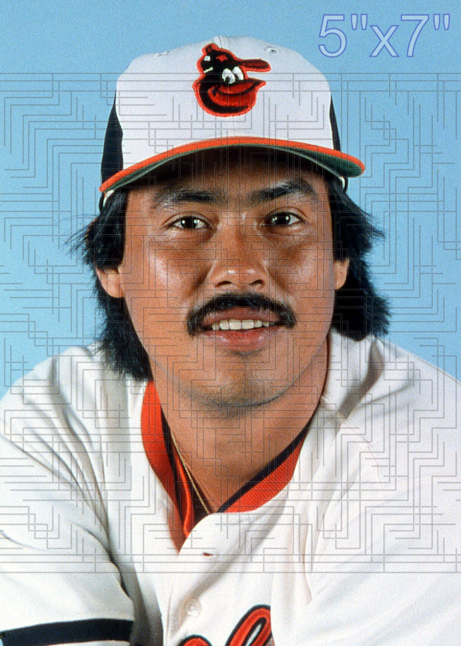 Dennis Martinez - 1982 Baltimore Orioles - choose a size & style