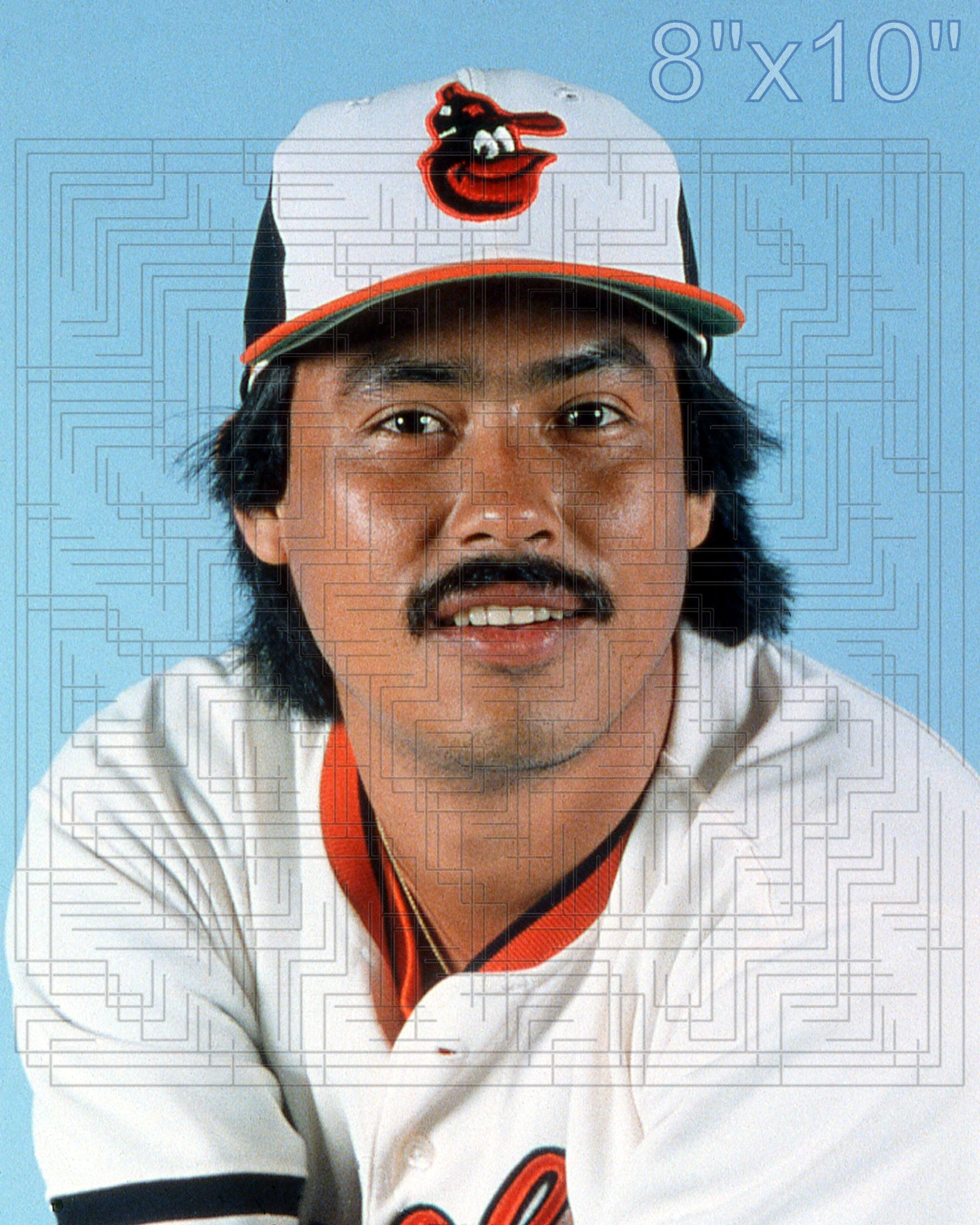 Dennis Martinez - 1982 Baltimore Orioles - choose a size & style