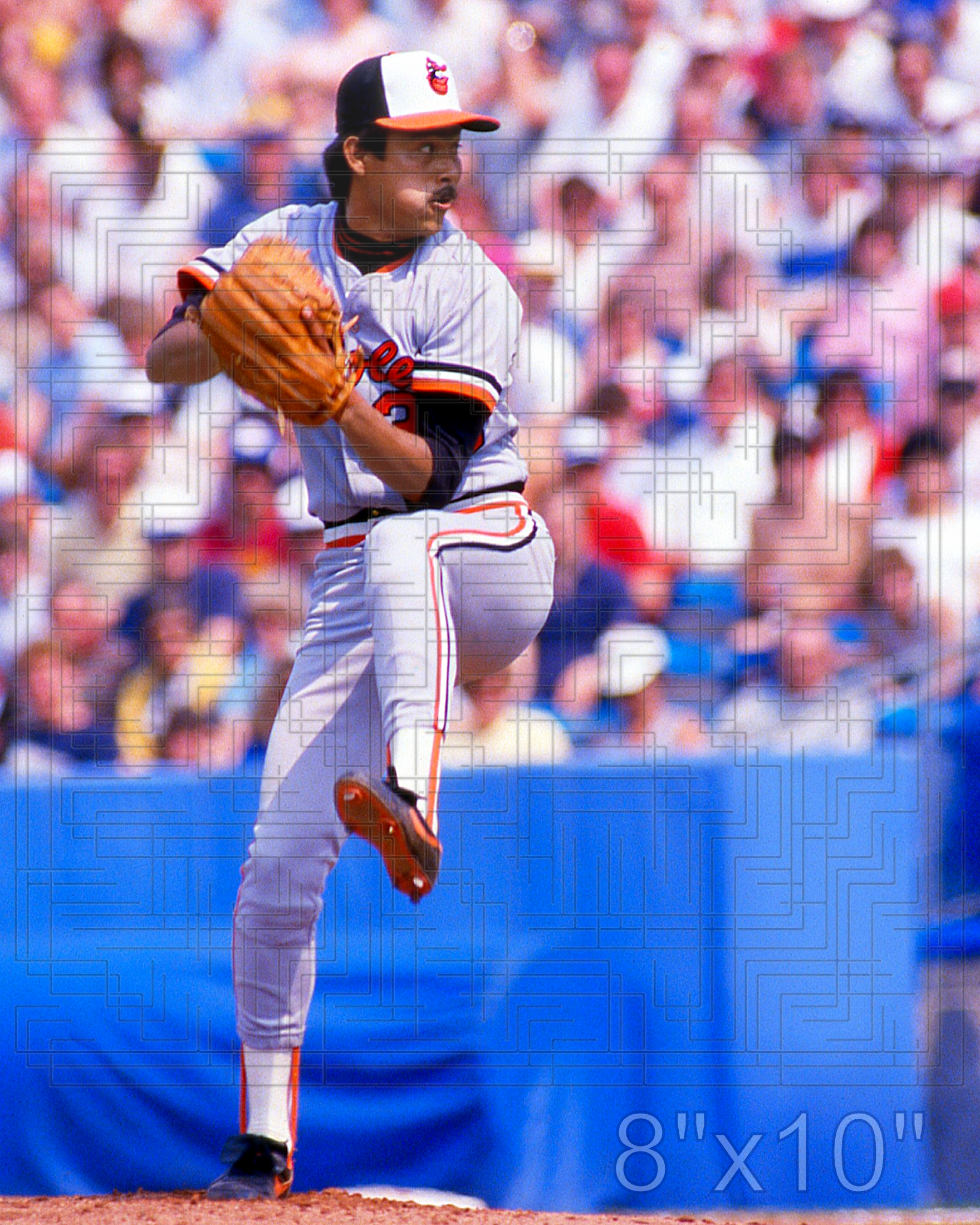 Dennis Martinez - 1985 Baltimore Orioles - choose a size & style