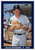 Dennis Saunders - 1970 Detroit Tigers - choose a size & style