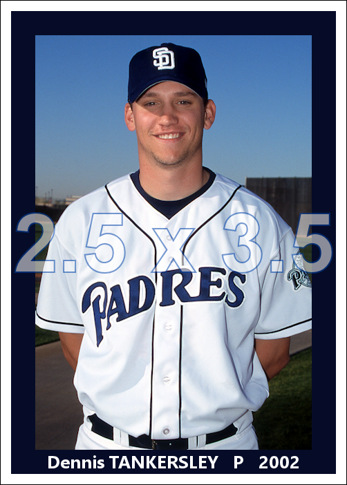 Dennis Tankersley - 2002 San Diego Padres - choose a size & style