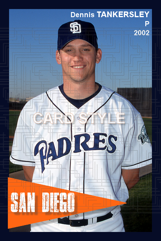 Dennis Tankersley - 2002 San Diego Padres - choose a size & style