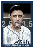 Denny Galehouse - 1936 Cleveland Indians - choose a size & style