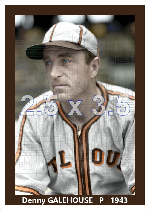 Denny Galehouse - 1943 St. Louis Browns - choose a size & style