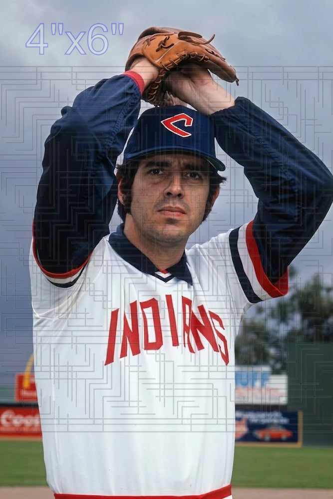 Denny Riddleberger - 1972 Cleveland Indians - choose a size & style