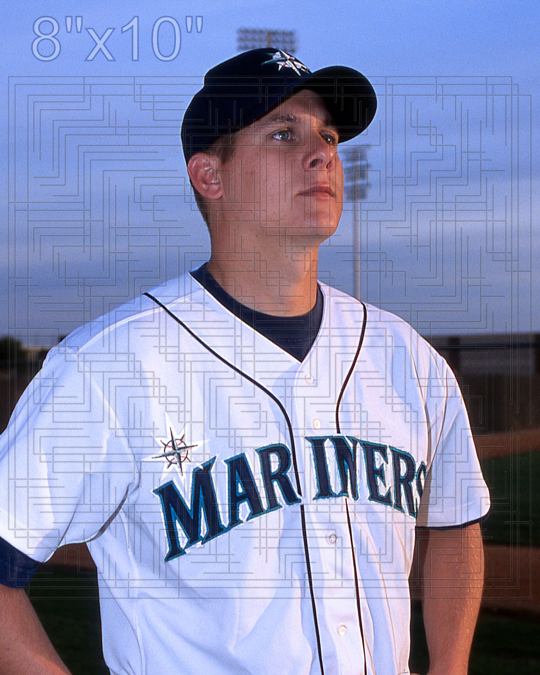 Denny Stark - 2001 Seattle Mariners - choose a size & style