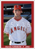 Derrick Turnbow - 2002 Anaheim Angels spring training - choose a size & style