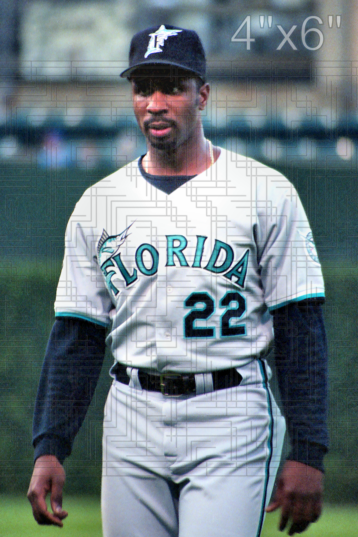 Devon White - 1997 Florida Marlins - choose a size & style