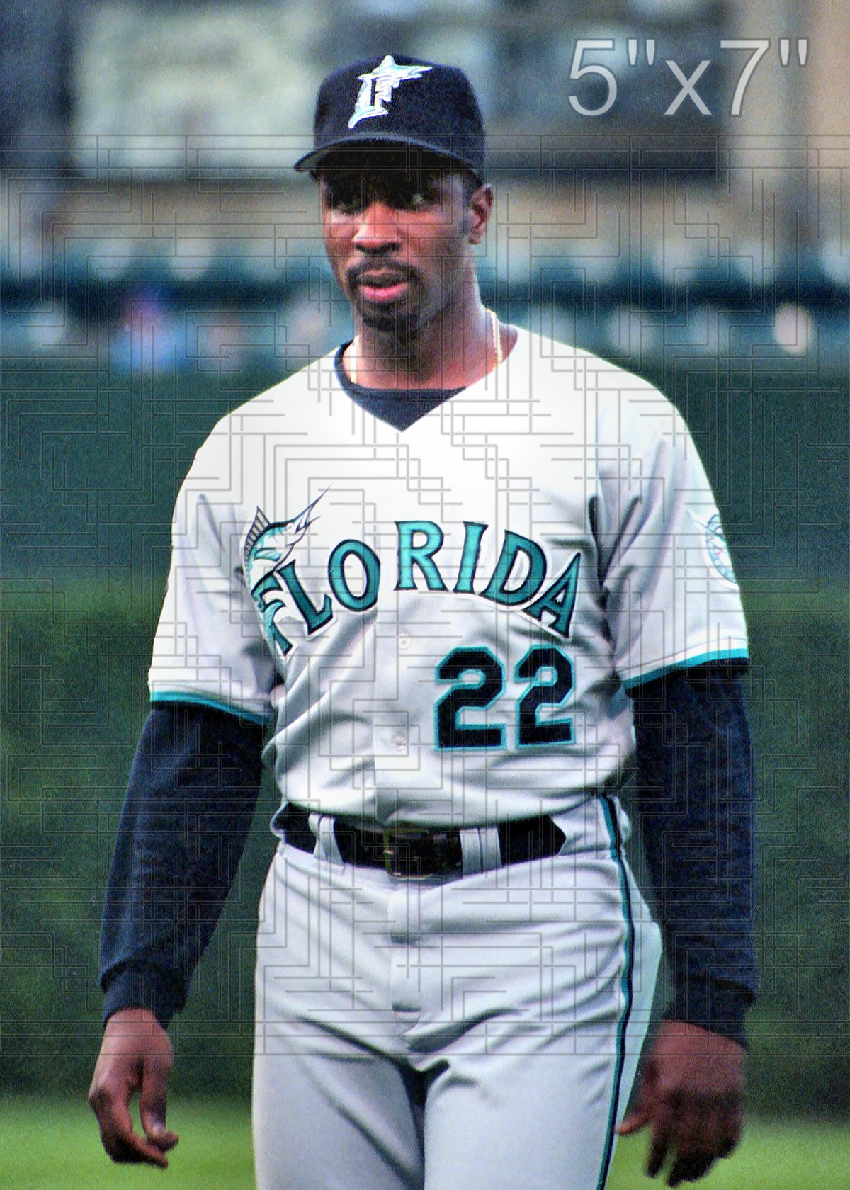 Devon White - 1997 Florida Marlins - choose a size & style