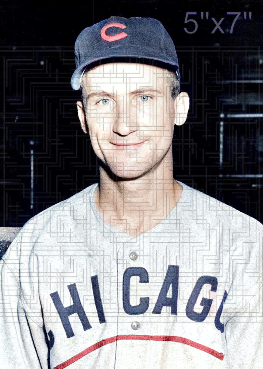 Dewey Williams - 1947 Chicago Cubs - choose a size & style