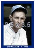 Dib Williams - 1932 Philadelphia Athletics - choose a size & style