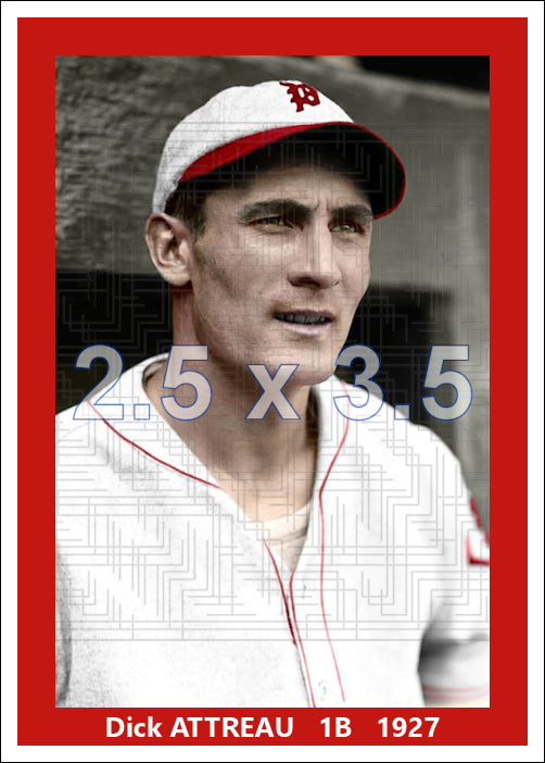 Dick Attreau - 1927 Philadelphia Phillies - choose a size & style