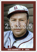 Dick Barrett - 1934 Boston Braves - choose a size & style