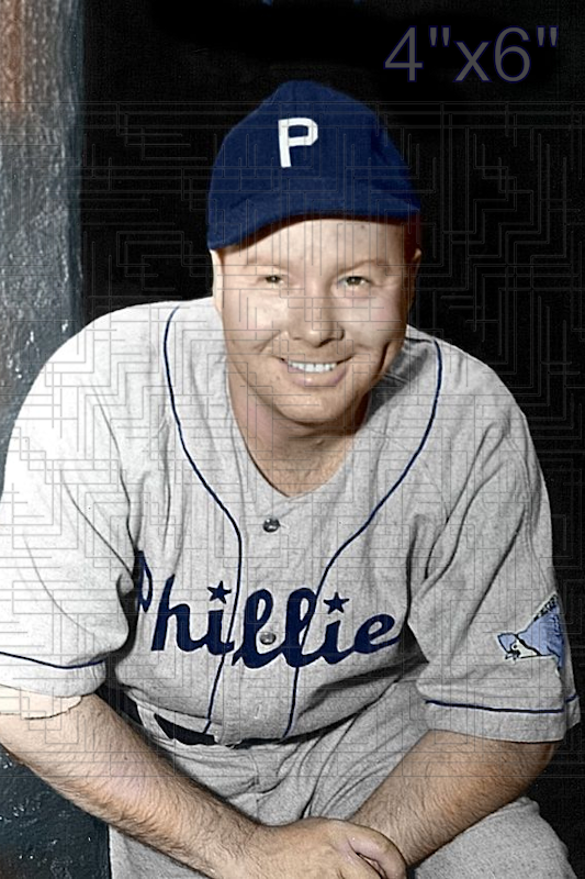 Dick Barrett - 1944-45 Philadelphia Phillies - choose a size & style