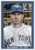 Dick Bartell - 1937 New York Giants - choose a size & style