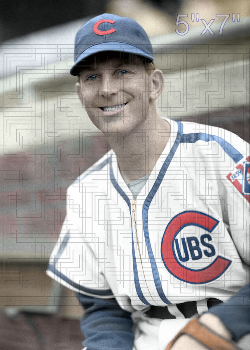 Dick Bartell - 1939 Chicago Cubs - choose a size & style