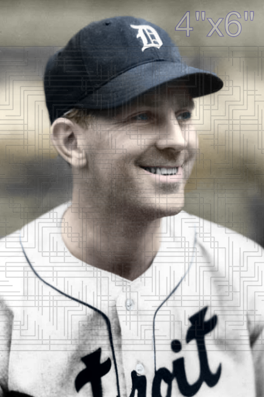 Dick Bartell - 1940 Detroit Tigers - choose a size & style