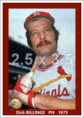 Dick Billings - 1975 St. Louis Cardinals - choose a size & style