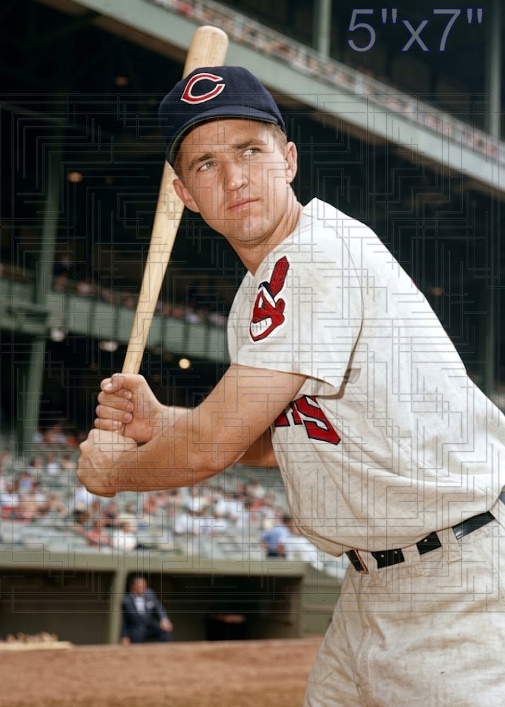 Dick Brown - 1958 Cleveland Indians - choose a size & style