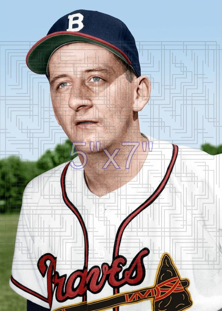 Dick Donovan - 1950 Boston Braves - choose a size & style