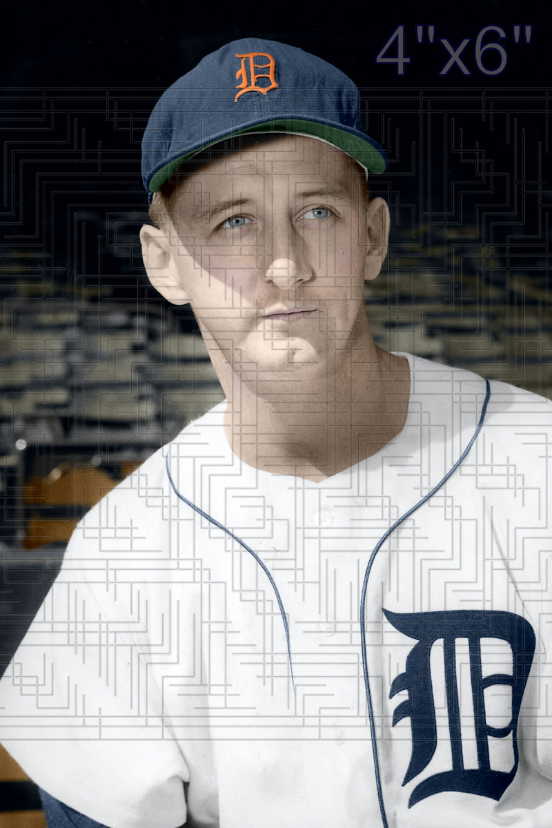 Dick Donovan - 1954 Detroit Tigers - choose a size & style