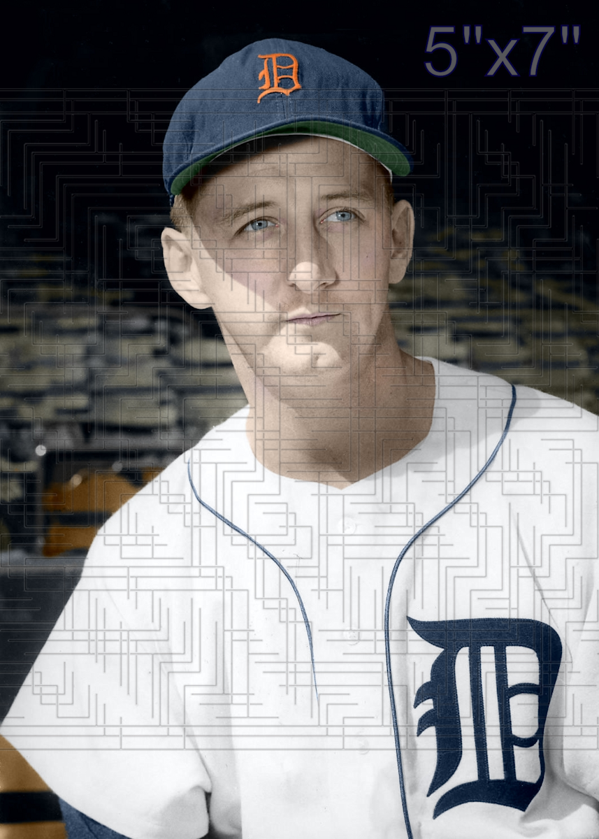 Dick Donovan - 1954 Detroit Tigers - choose a size & style