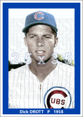 Dick Drott - 1958 Chicago Cubs - choose a size & style