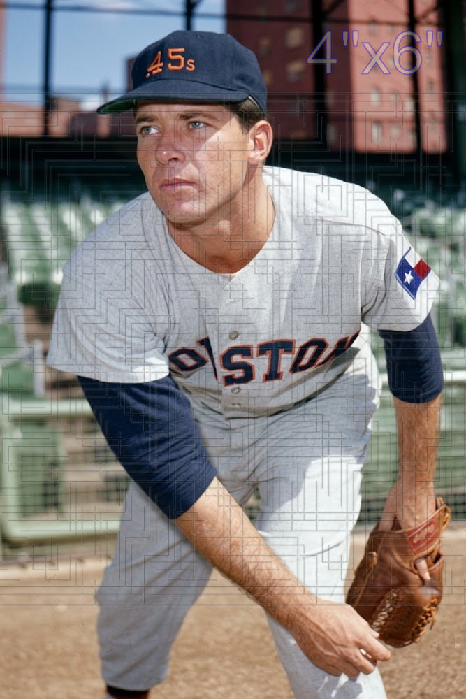 Dick Drott - 1963 Houston Colt .45s - choose a size & style