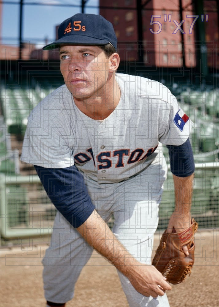 Dick Drott - 1963 Houston Colt .45s - choose a size & style