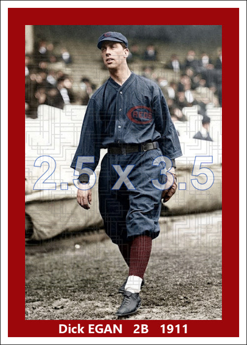 Dick Egan - 1911 Cincinnati Reds - choose a size & style