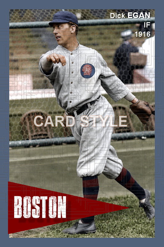 Dick Egan - 1916 Boston Braves - choose a size & style