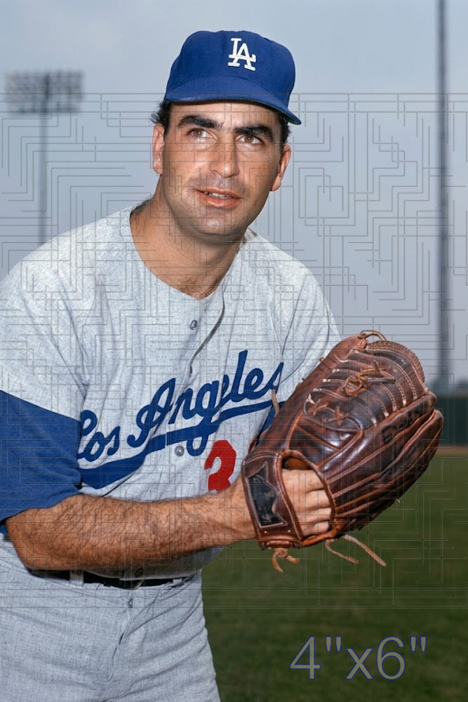 Dick Egan - 1967 Los Angeles Dodgers - choose a size & style