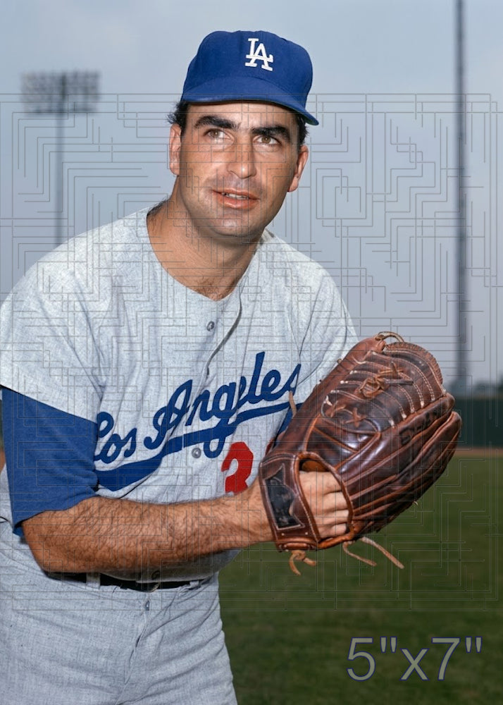 Dick Egan - 1967 Los Angeles Dodgers - choose a size & style