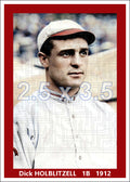 Dick Hoblitzell - 1912 Cincinnati Reds - choose a size & style