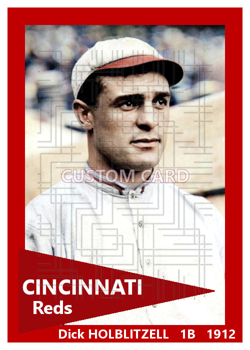 Dick Hoblitzell - 1912 Cincinnati Reds - choose a size & style